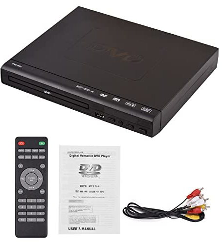 Home - Lettore DVD DVD-225, lettore DVD DVD per la casa, lettore CD, lettore multimediale, uscita AV con telecomando