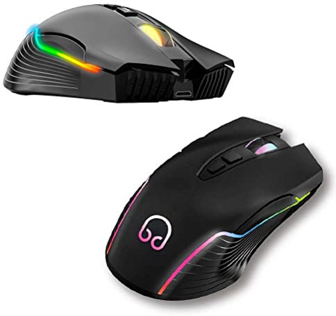 Ratón Gaming Biwond X13 Pro Inalámbrico Streamer Edition (7 Botones, 3 Modos dpi,Wireless, LED RGB)