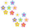 14stk Schuhanhänger Blumen für Crocs, Blumen Anhänger Deko für Schuhe Charms für Mädchen Süß Charm-Zubehör für DIY-Schuhdekoration