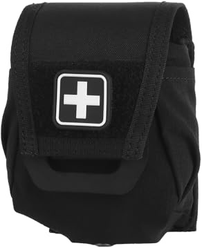 Peminkoo Kit médico para Exteriores portátil para Entrenamiento de CS Herramientas Deportivas riñoneras Bolsa táctica de Primeros Auxilios MOLLE Bolsa de Seguridad para Supervivencia