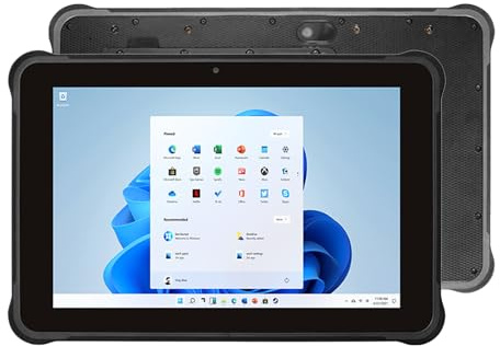 Breloom ST11-M Robust Surfplatta 10,1 Tum Windows 10 Pro med Intel i5-8200Y, 8GB/256GB, IP65 Vattentät Surfplatta, 4G LTE/GPS/NFC, 6 000 mAh, Industriellt Utomhusarbete PC med 13MP+5MP Kamera (ST11-M)