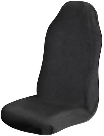vsshe Protectores universales para Asientos de Coche,Fundas para Asientos de Coche, Accesorios para Asientos de Coche, Material Impermeable(poliéster) - Negro