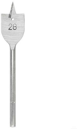 Holzbearbeitungsbohrer, 2038 mm, flaches Design mit HCS-Klinge für effizientes Holzbohren (28 mm)