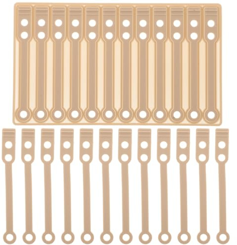 Hohopeti Varillas para Permanente Goma Elástica Marrón, Rulos Cabello Flexibles para Rizos, Varillas de Torsión para Ondas, Kit de Peinado para Uso Doméstico y Profesional
