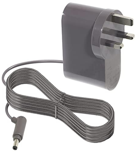 SPARES2GO Battery Charger Cable/Mains Power Lead Plug Compatible with Dyson V6 DC59 V7 V8 DC58 DC61 DC62 SV03 SV05 SV10 SV11