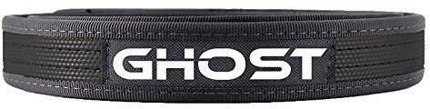 Ghost – Cinturone in nylon rigido carbon look per uso IPSC (140cm)