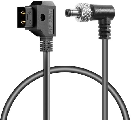 Alvin's Cables D-Tap à Locking DC 5.5 * 2.1 Atomos Moniteur Câble d'alimentation pour Appareils vidéo PIX-E7 PIX-E5 7 Écran Tactile Hollyland Mars 400s 60CM