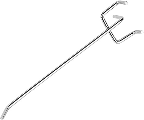 100 Stücke 4 inch Haken Pegboard Werkzeug, Haken Einzeln aus Stahl, Lochwandhaken Werkzeugwand, für in Supermarktregale, Displays, Wanddekorationswerkzeuge