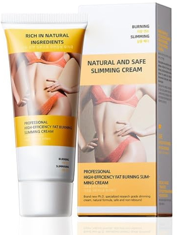 OIXEY 2 Piezas Crema Reductora Anticelulítica,Reafirmante Corporal Para Abdomen, Cintura Y Glúteos,Quema Grasa,Reduce Celulitis,Para Mujeres Y Hombres 60G