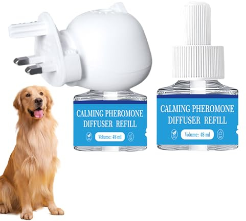 Generisch Beruhigungsverstecker Für Hunde - Trennungsangst Hilfe für Welpen,Mit Großflächige Wirkung Für Drinnen & Draußen