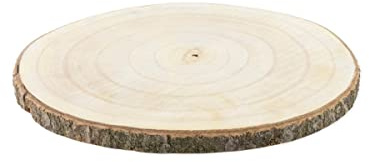 artifêtes Centre De Table rondin Bois Naturel 30 cm