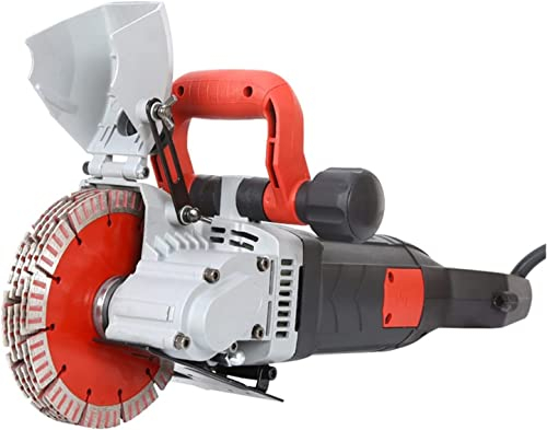 SPUZZO Máquina cortadora de ranuras de pared Máquina cortadora de ranuras de ranura de pared eléctrica Máquina ranuradora de pared (Size : Standard)