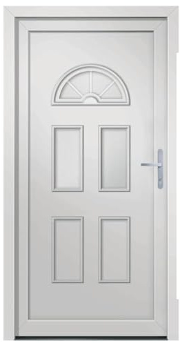 VidaXL Porta Bianca PVC 98x208 cm