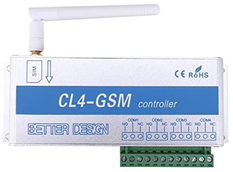 Schnurloser Fernbedienungsschalter, GSM-SMS-Anrufsteuerungs-Haussicherheitssystem (EU-Stecker)