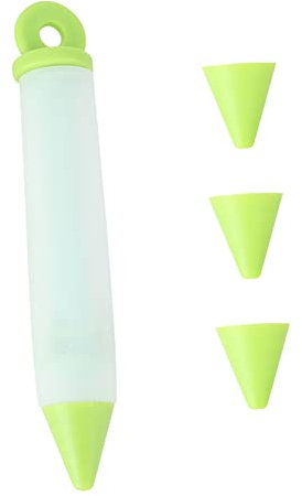 Abaodam Penna per Decorare Torte in Silicone Multifunzionale Utensile per su Cupcake e Biscotti Facile da per Ragazza e Adulti Set Decorazione per Dolci