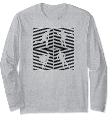 Inline-Skating Rollerskates Inline-Skater Inline-skates Langarmshirt