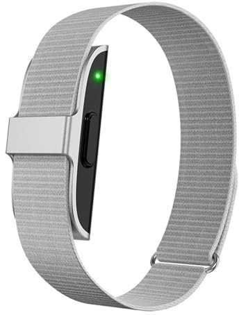 SENECESLI Smart Health Wutband, Actividad Portátil y Rastreador de Ejercicios con Base de Carga Magnética para Modo Multi Sport(Silver)