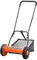 VEVOR Tondeuse à Gazon Manuelle, 400 mm, 5 Lames Acier, sans Moteur, Hauteur de Coupe Réglable 15 à 45 mm, avec Bac de Ramassage, Tondeuse pour Pelouses, Allées, Cours, Travaux de Jardinage Quotidiens