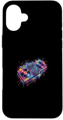 Custodia per iPhone 16 Plus Dj Pult Colorato