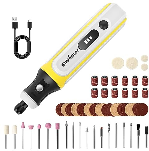 Enventor Outil Rotatifs Multifonction, 16000 tr/min, 75 Accessoires