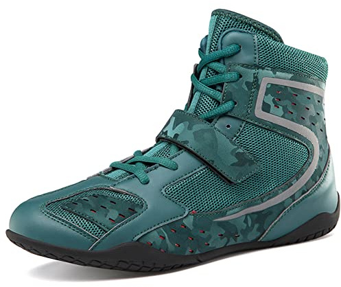 Zapatos de Boxeo Profesional para Hombres y Mujeres - Botas de Lucha y Entrenamiento Integral para Fitness