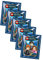 Blue Ocean LEGO Harry Potter Sticker Serie 1 (2023) - 5 Tüten Sammelsticker Bundle + 10 Originale STRONCARD Hüllen