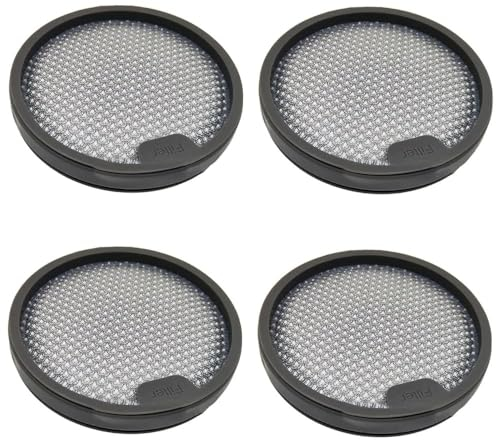 Geoviizon 4 Stück Waschbare Vorfilter für dreame T10 T20 T30 R10 R20 Serie Handstaubsauger,für xiaomi G9 G10 Serie Handstaubsauger Zubehör