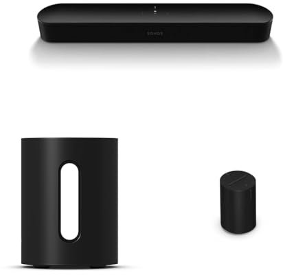 Sonos Set - Beam/Sub Mini/Era 100 - Black