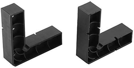 Respicefinem 2st 90 grader L form rätvinklig hörnklämma för bildram Träbearbetning och möbelmontering 5x9 5x2cm (2 stycken 95 * 95 rätvinkliga block)