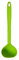 Kochblume Schöpfkelle S | Premium-Silikon | Hitzebeständig | Spülmaschinenfest | 26cm | Farbe: limette