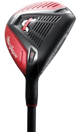 MACGREGOR Herren V-max Speed Leichter Hybrid Regular Flex Golfschläger, rot, Einheitsgröße
