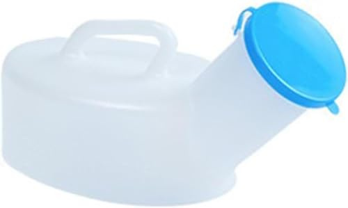 Botella orinal para hombres, Urinarios portátiles for hombres con tapa, botellas urinarias masculinas a prueba de derrames(Men)