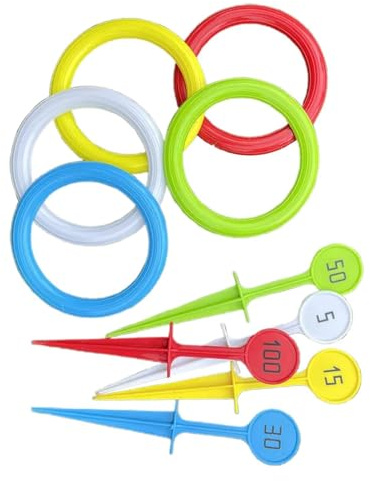 Ringkastningsspel pedagogiska färgglada roliga leksaker | Barns trädgårdsspel För Gräsmatta, , Camping, Uteplats, Park, Fält, Picknick, Födelsedag, Bröllop, Karneval Och