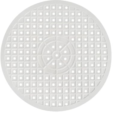 Tapis d'évier rond 30,6 cm découpable et pliable pour évier et plan de travail