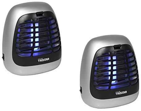 Insektenvernichter mit UV-Lampe im 2er Set ideal fürs Camping geeignet