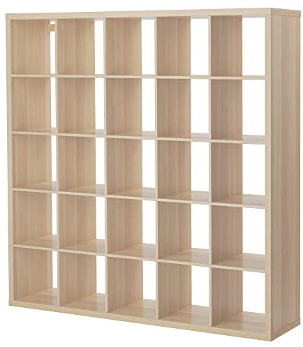 Ikea KALLAX Regal 182x182 cm weiß gebeizt Eiche Optik
