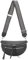 ITALYSHOP24 Damen Tasche Umhängetasche Brusttasche Muster Gürtel Bauchtasche Crossbody Gürteltasche Hüfttasche Crossover Bodybag Schultertasche Handytasche Leder Optik Grau S