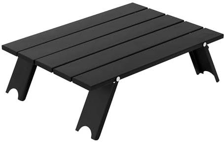 Naturehike Mesa de camping plegable solo 570 de aluminio, portátil, ultraligera, mini mesa plegable para jardín, senderismo, camping