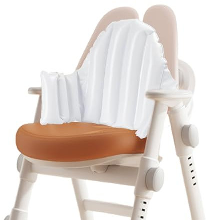 Futuhada Kissen für Hochstuhl, 70 x 35cm Weich Hochstuhl-Stützkissen, PVC Aufblasbares Sofa Kissen Zubehör, Stuhlkissen Hochstuhl Sitzkissen, Hochstuhl-Kissenpolster für Baby Sitzt Bequemer