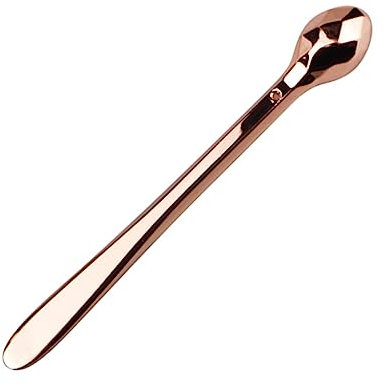 minkissy Cucchiaio in Per Crema Per Occhi Piccolo Strumento Per Massaggi Contro Affaticamento Degli Occhi Rosa