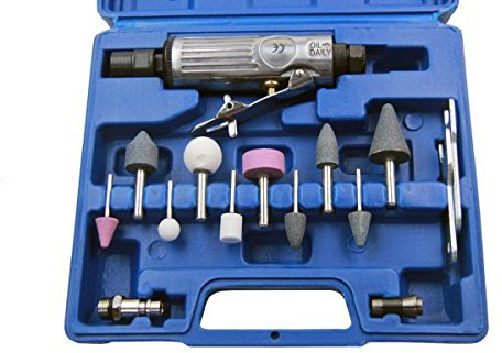 US PRO AIR MINI 1/4 DIE Grinder KIT 25,000 RPM B8419