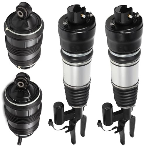 SCITOO Air Struts Suspension Kits Air Shocks Absorber Air Spring fit for Mercedes-Benz for CLS350 2007-2011,for Mercedes-Benz for CLS500 2005 2007-2009,for CLS55 AMG 2006 Front and Rear Suspension Kit