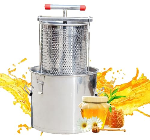 torchio per melanzaneTorchio Manuale per Vini di Frutta Torchio per Melanzane premitutto per agrumi, uva e altro in acciaio inox(Color:B)