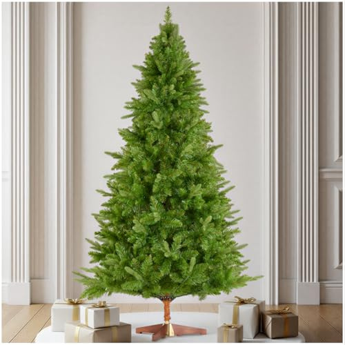 tectake® Künstlicher Weihnachtsbaum, naturgetreuer Tannenbaum künstlich mit Spritzguss- und PVC-Nadeln, biegbare Tannenzweige, pflegeleicht, Weihnachtsbaum künstlich als Weihnachtsdeko - 180 cm