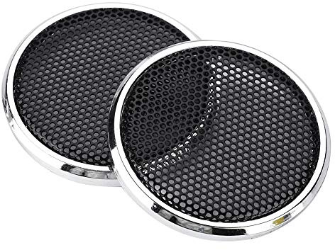 aqxreight 2 PCS I Altavoces Decoración Rejillas Protectoras Cubierta Caja de Malla de Acero Tiene Parlantes o Parlantes de Automóvil, Esto Es Adecuado para Altavoces Anchos Caja de Malla