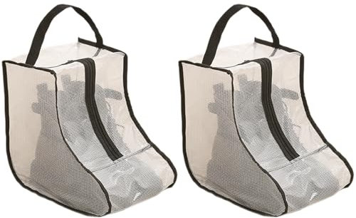 Vdaxvme 2 Sets Schuhaufbewahrungslösung, hohe Stiefeltasche, Schuhtaschen für hohen Kofferraumschutz, wasserabweisend
