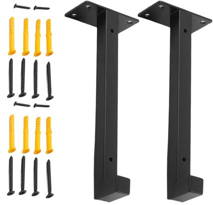 Staffe decorative per mensole da parete resistenti per cucina e caminetti con struttura in acciaio ad alto tenore di carbonio, staffe salvaspazio