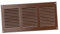 300x150mm Lüftungsgitter - Braun Abluftgitter mit Insektenschutz Abluft Zuluft Metall Gitter