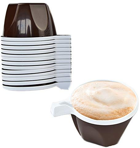 Bibo 24 tasses plastique bicolore 100 cc