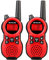 Retevis RT638 Walkie Talkie Kinder Funkgeräte ab 3-12,16 Kanäle Taschenlampe VOX,Geburtstagsgeschenk Spielzeug für Kinderspiele,Wandern,Garten,im Freien(Rot, 1 Paar)